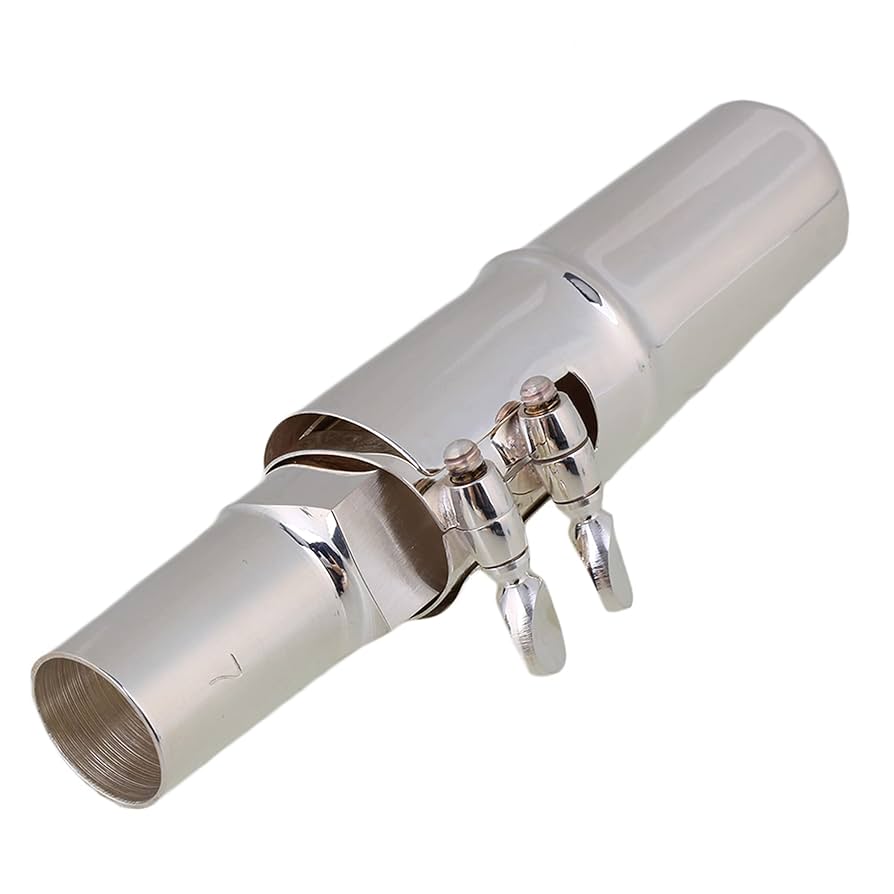 ヤナギサワ　テナーサックスマウスピース　（7）　メタル　リガチャー　キャップ ヤナギサワ テナーサックス用メタルマウスピース 7リガチャー